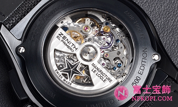 ゼニスエルプリメロ ストラトス フライバッククロノ アラン テボー 世界限定５００本 24.2061.4057/67.C707